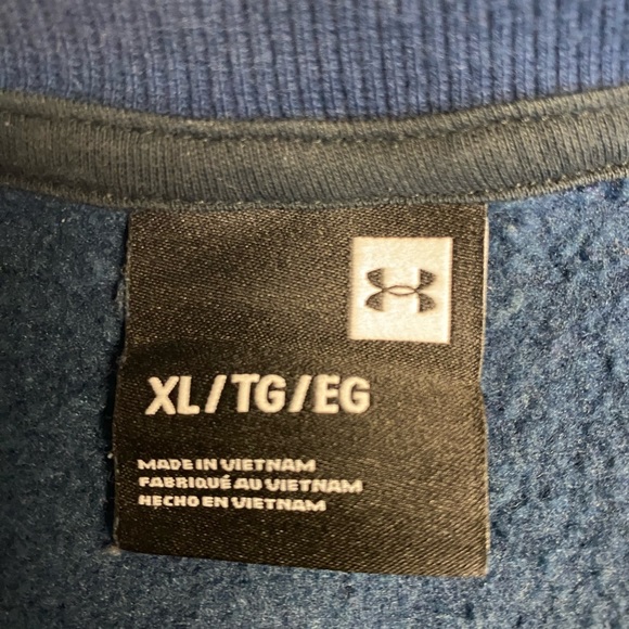 Under Armour Long Sleeve Pullover Sweatshirt Men’s XL - Picture 3 of 4